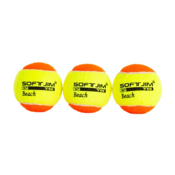 BOLSA 3 PELOTAS SOFTEE DE BEACH TENNIS - Imagen 3