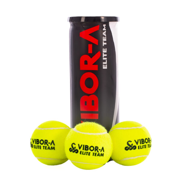 BOTE 3 PELOTAS PÁDEL VIBOR-A ELITE TEAM - Imagen 4