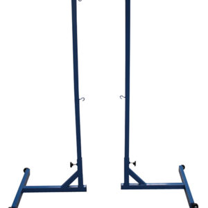 JUEGO POSTES BÁDMINTON TRASLADABLES CON CONTRAPESOS Y RUEDAS