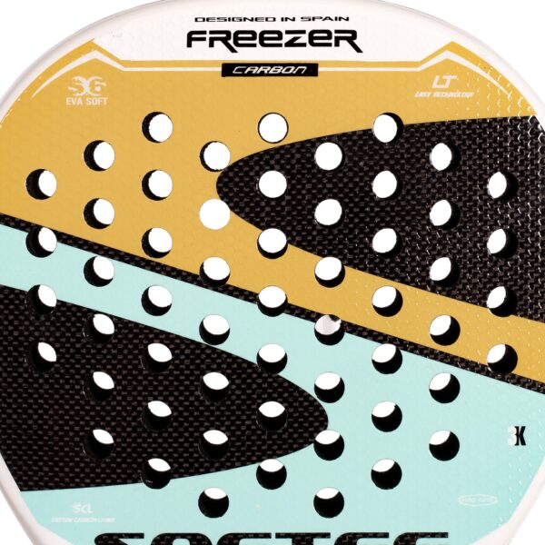 PALA PÁDEL SOFTEE FREEZER CARBON SAND - Imagen 7