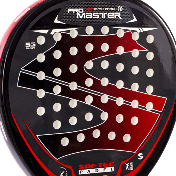 PALA PÁDEL SOFTEE PRO MASTER EVOLUTION RED - Imagen 7