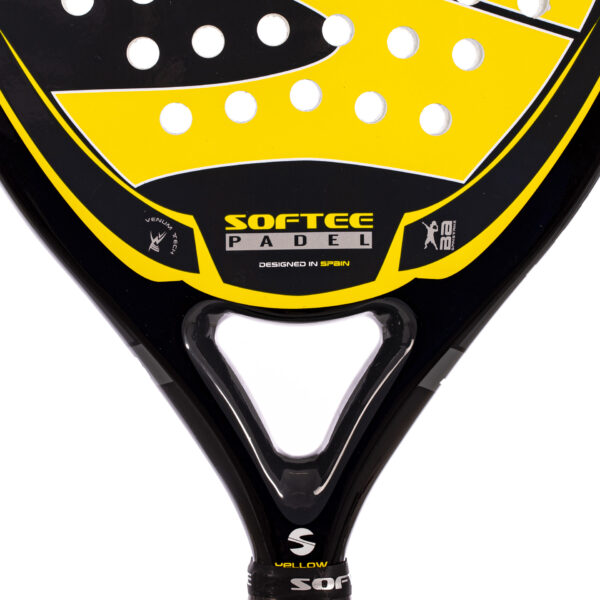 PALA PÁDEL SOFTEE PRO MASTER EVOLUTION YELLOW - Imagen 6
