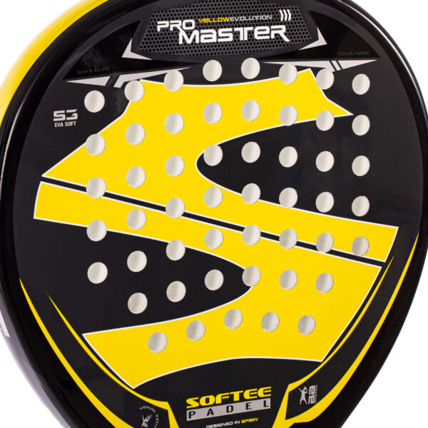 PALA PÁDEL SOFTEE PRO MASTER EVOLUTION YELLOW - Imagen 7
