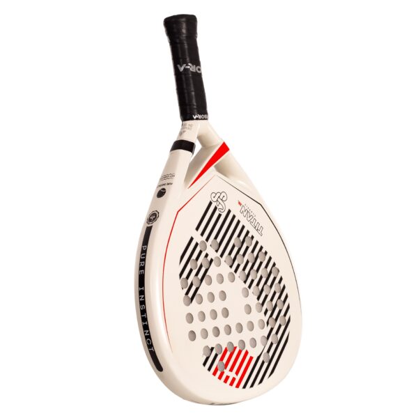 PALA PÁDEL VIBOR-A TITAN JUNIOR CLASSIC WHITE - Imagen 5