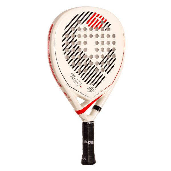 PALA PÁDEL VIBOR-A TITAN JUNIOR CLASSIC WHITE - Imagen 7