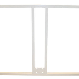 SOPORTE METALICO PARA SUJECCION TABLERO Y ARO BALONCESTO A LA PARED- BLANCO