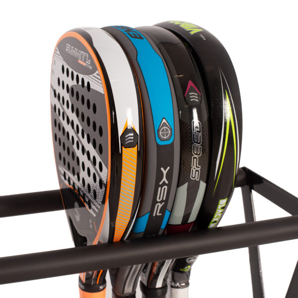 SOPORTE PARA PALAS DE PÁDEL/TENIS/BÁDMINTON - Imagen 5