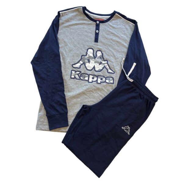 CAJA DE 12 PIJAMAS HOMBRE LARGO KAPPA 39493836 - Imagen 2