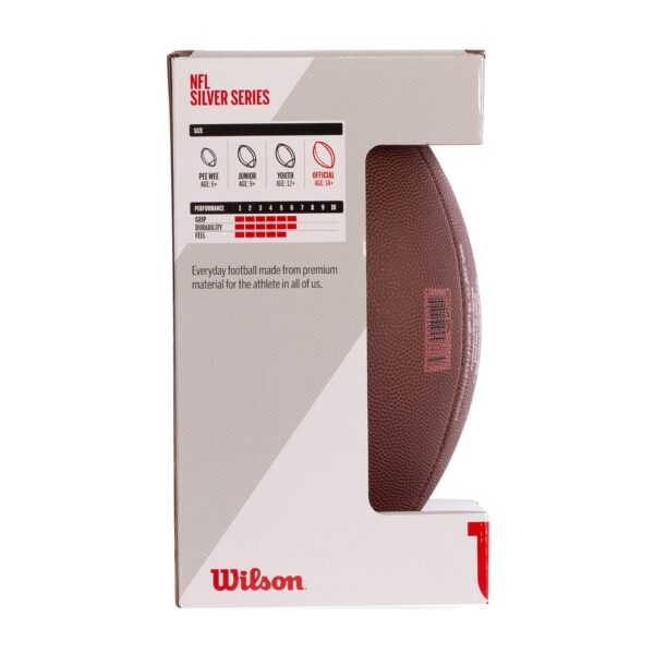 BALÓN FÚTBOL AMERICANO WILSON NFL DUKE RÉPLICA - CON EXPOSITOR - - Imagen 8