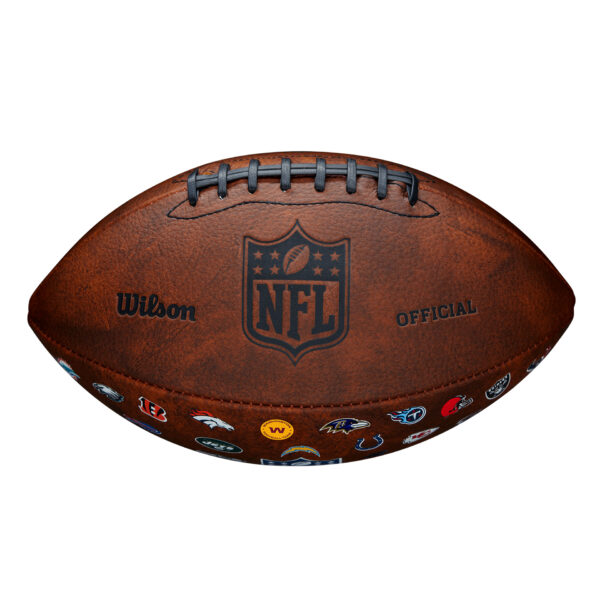 BALÓN FÚTBOL AMERICANO WILSON NFL OFF THROWBACK 32 TEAM - Imagen 3