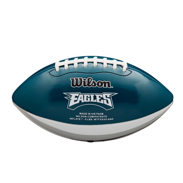 BALÓN FÚTBOL AMERICANO WILSON NFL PEEWEE PHILADELPHIA - Imagen 5