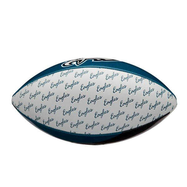 BALÓN FÚTBOL AMERICANO WILSON NFL PEEWEE PHILADELPHIA - Imagen 4