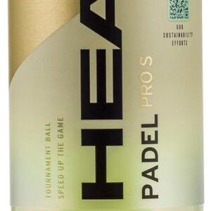 BOTE 3 PELOTAS PÁDEL HEAD PADEL PRO S