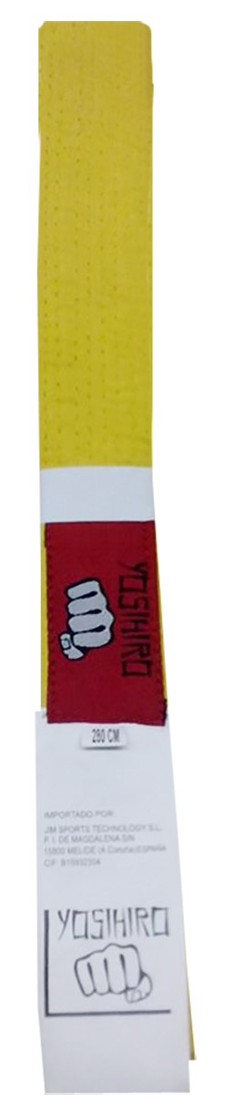 CINTURON KARATE/JUDO YOSIHIRO 100% ALGODON - Imagen 8