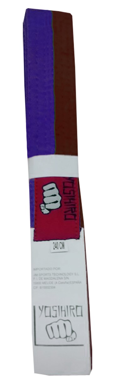 CINTURON KARATE/JUDO YOSIHIRO 100% ALGODON - Imagen 7