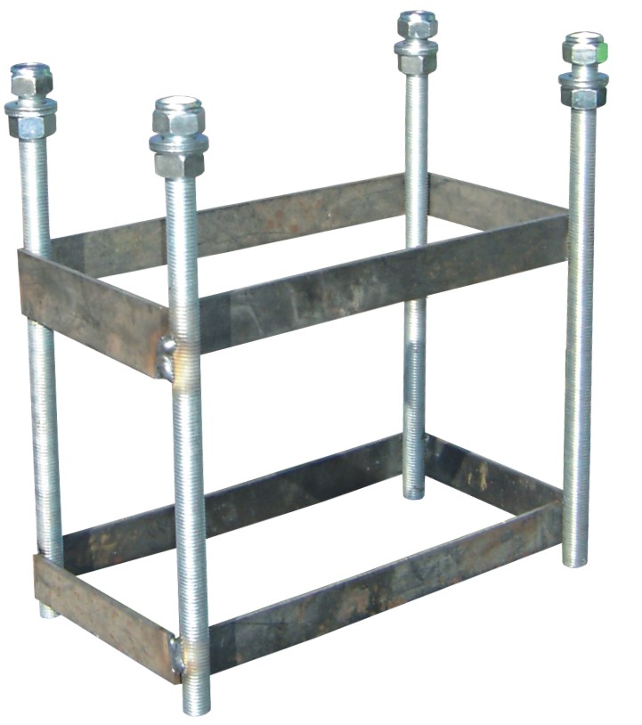 JGO CANASTAS ANTIVANDALICAS MINIBASKET NEW TUBO 114 MM GALVANIZADAS -INCLUYE AROS, REDES Y TABLEROS- - Imagen 2