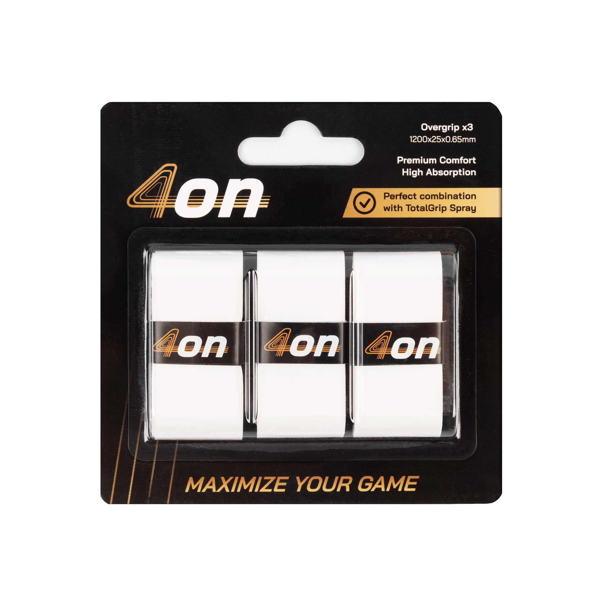 4ON PREMIUM COMFORT OVERGRIP -3PCS- - Imagen 2