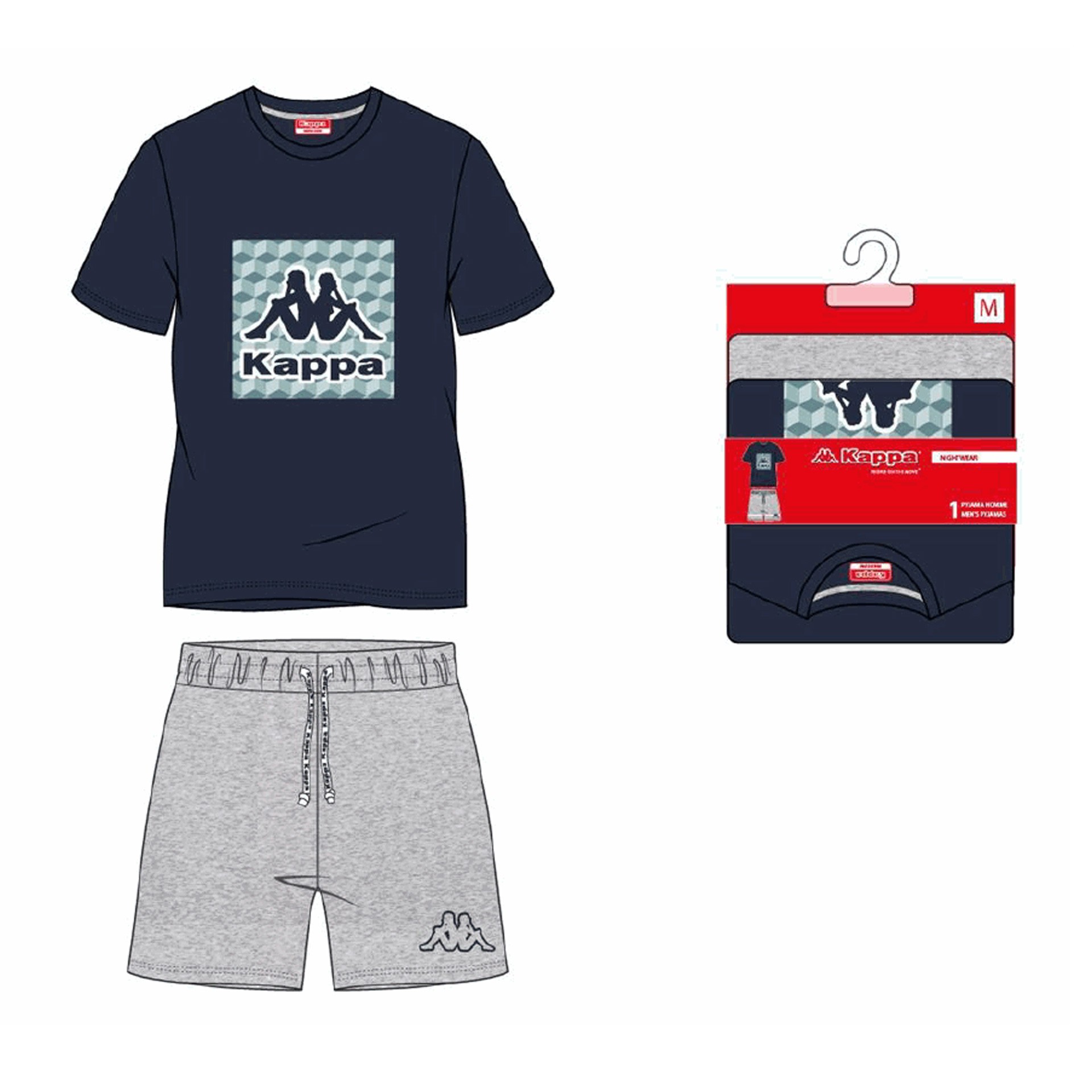 CAJA DE 12 PIJAMAS HOMBRE KAPPA 39493633 - Imagen 2