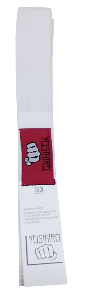 CINTURON KARATE/JUDO YOSIHIRO 100% ALGODON - Imagen 12