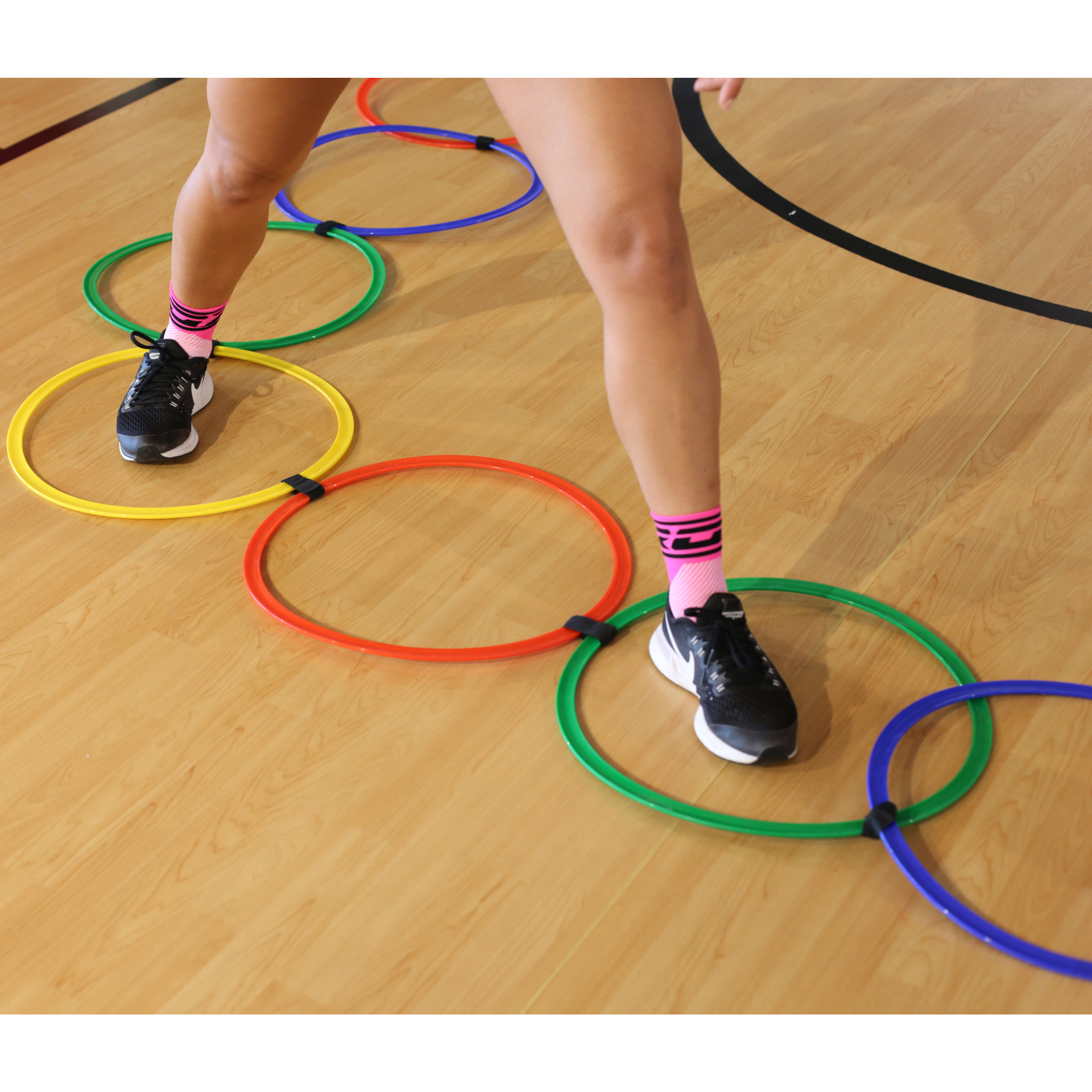 ESCALERA AGILIDAD AROS MULTICOLOR - Imagen 5