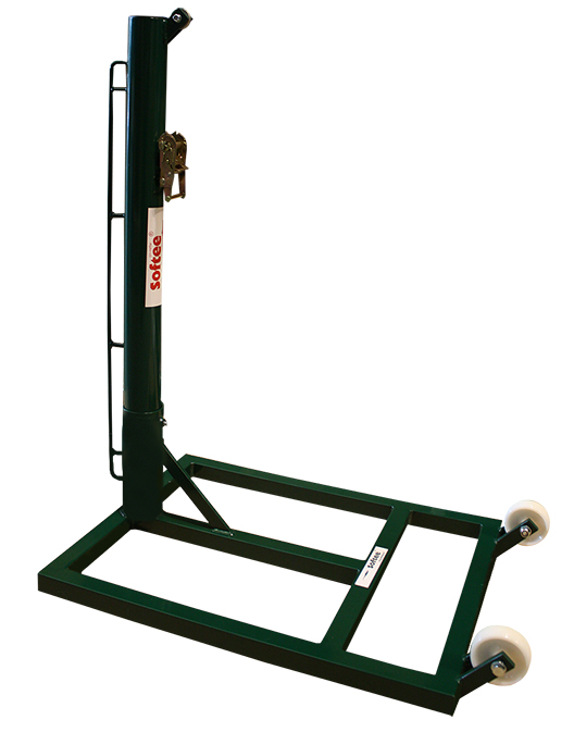 JUEGO POSTES TENIS METÁLICOS Ø 80MM TRASLADABLES - Imagen 2