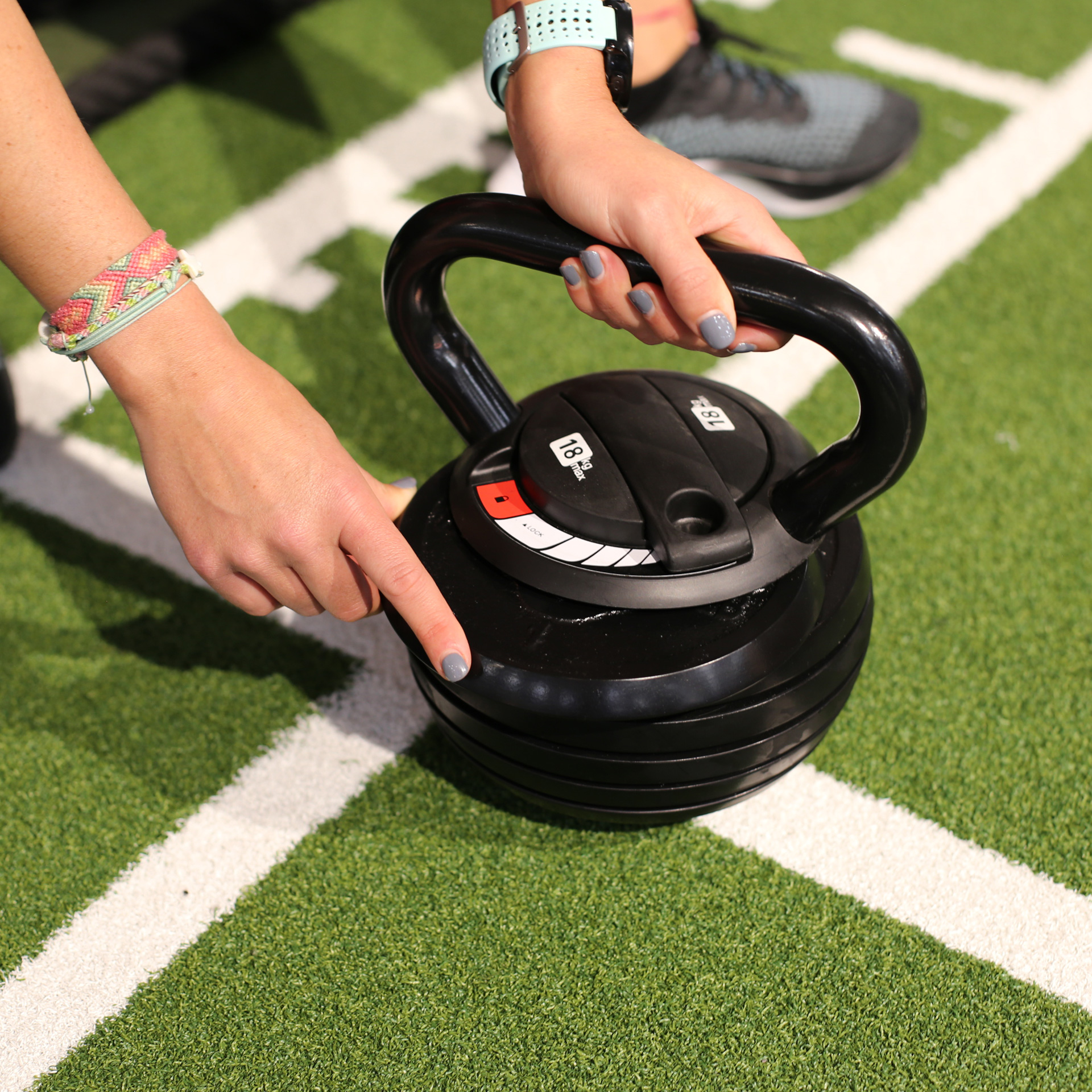 KETTLEBELL REGULABLE HASTA 18KG - Imagen 4