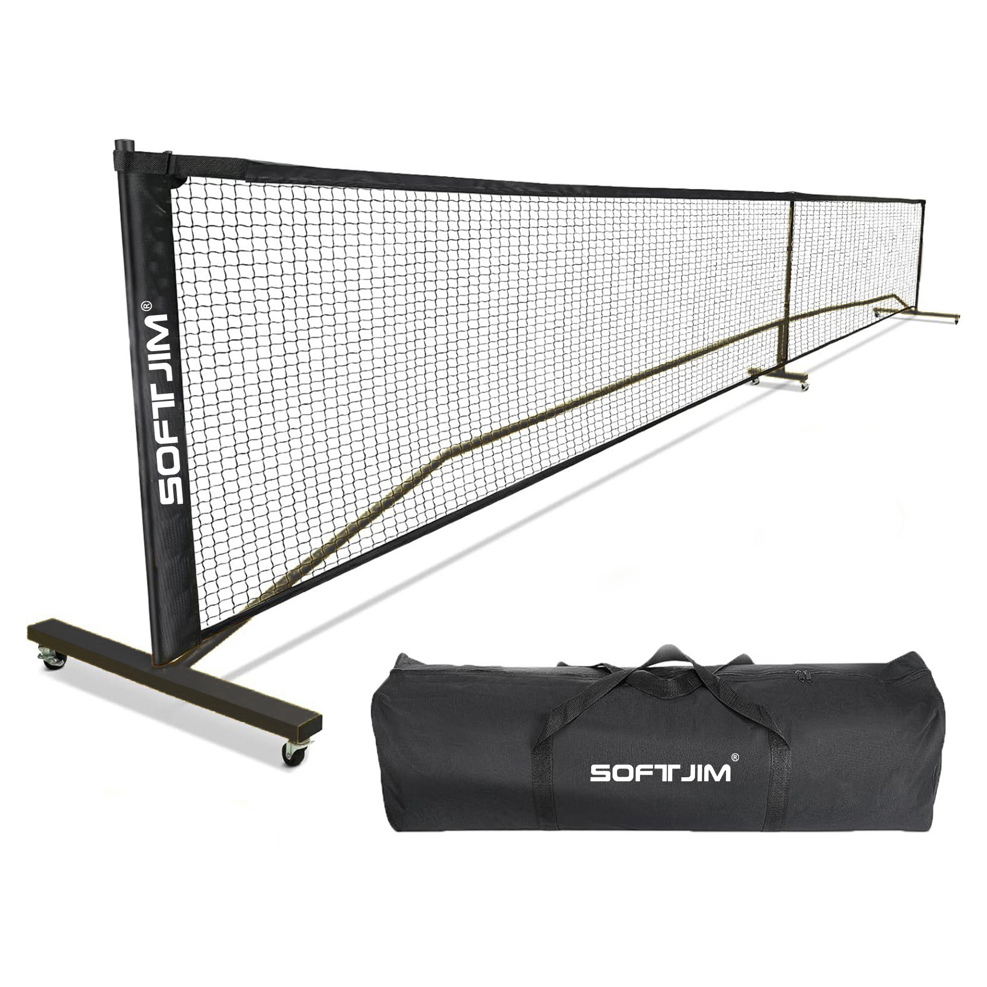 RED PICKLEBALL SOFTJIM CON RUEDAS - Imagen 2