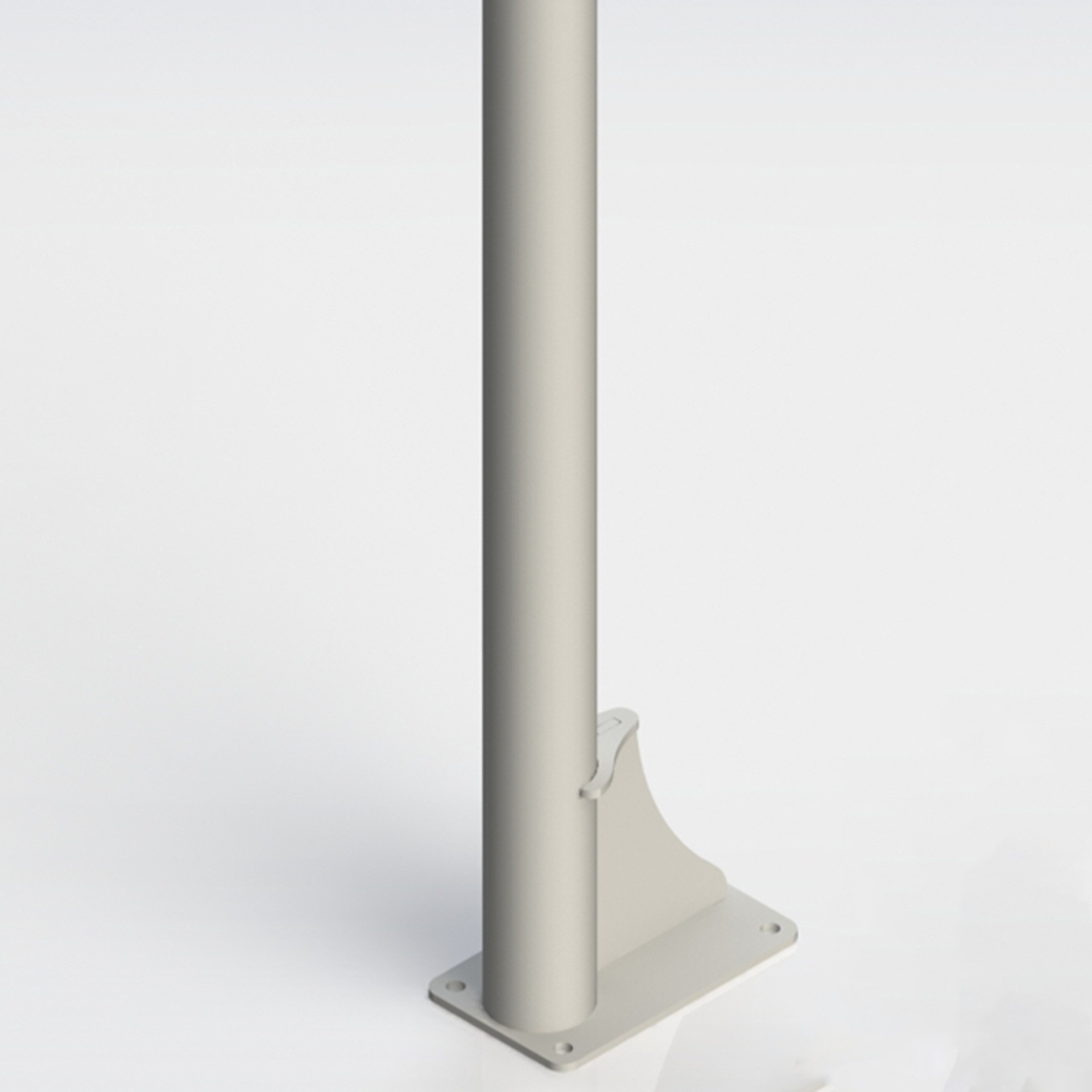 JGO CANASTAS ANTIVANDALICAS BALONCESTO NEW TUBO 114 MM LACADA -INCLUYE AROS, REDES Y TABLEROS- - Imagen 4