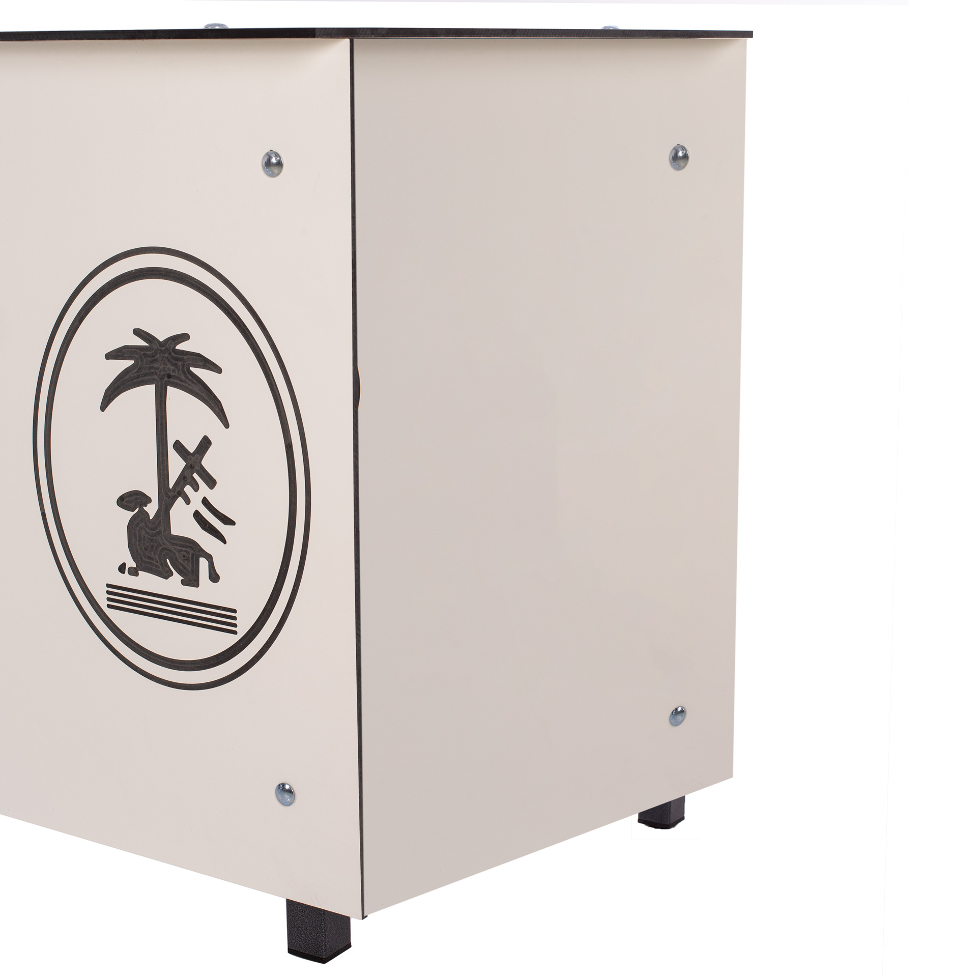 MESA ANOTADORES COMPLETA FENÓLICO 8MM BLANCO PERSONALIZABLE - Imagen 4