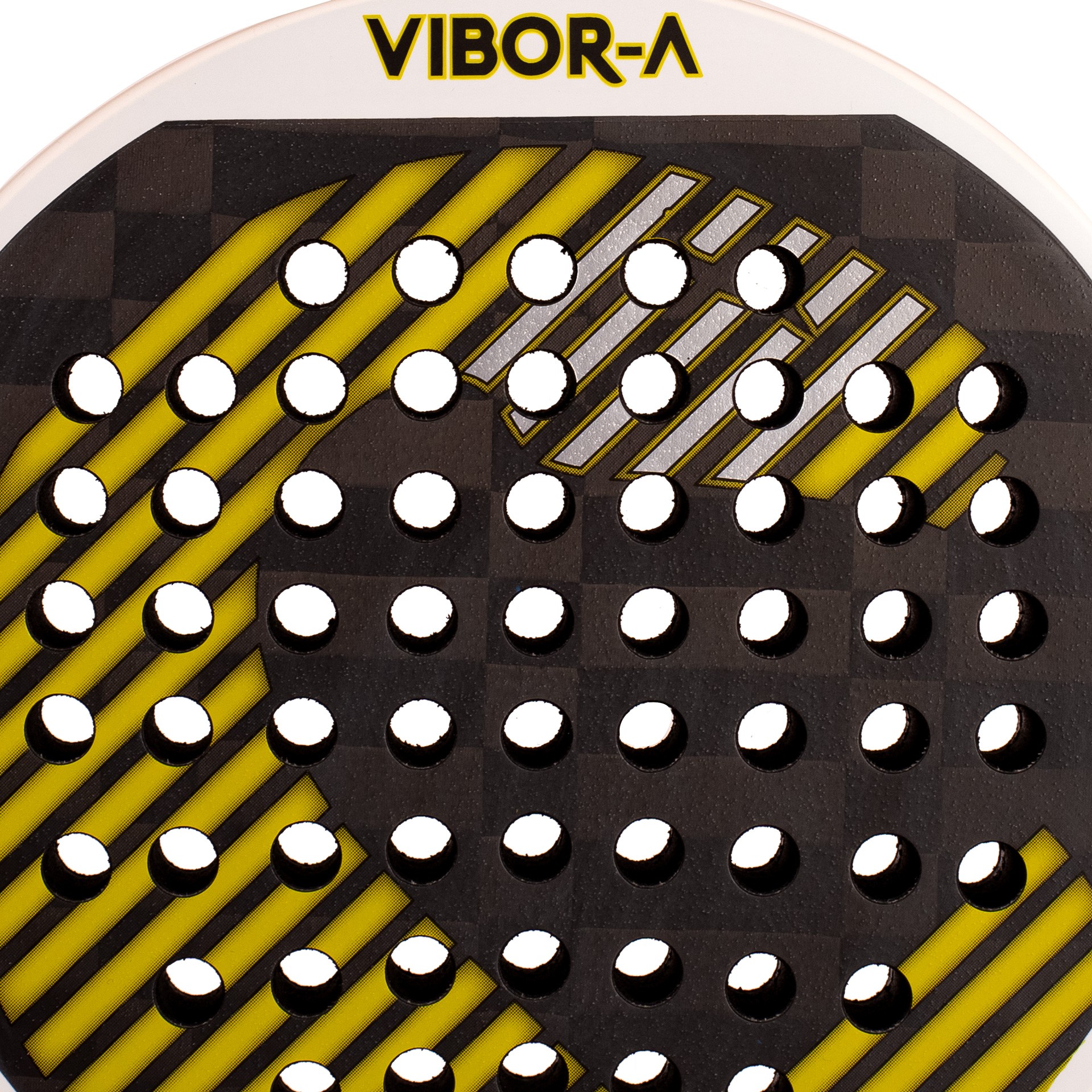 PALA DE PÁDEL VIBOR-A BLACK MAMBA EVO PRO WHITE - Imagen 5