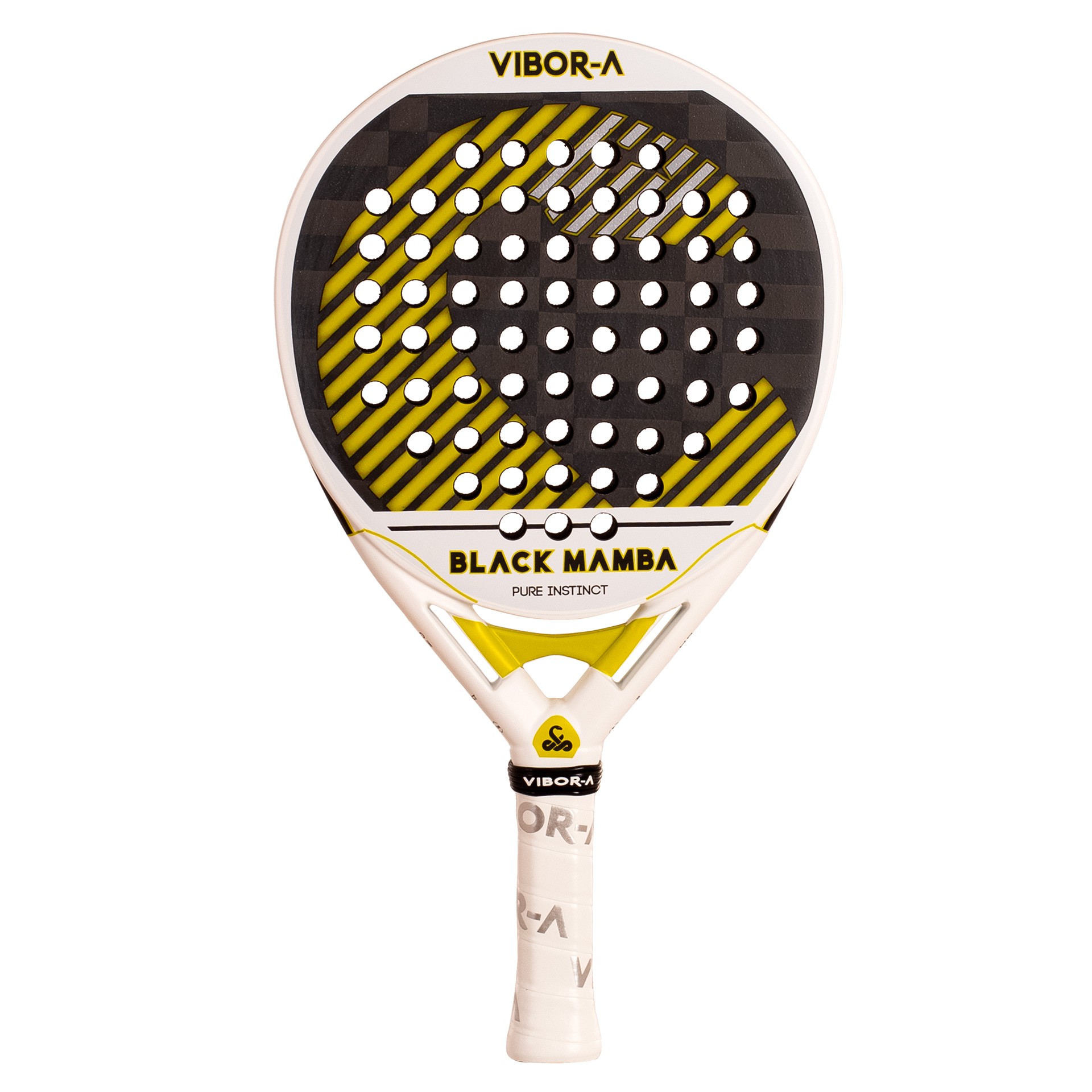 PALA DE PÁDEL VIBOR-A BLACK MAMBA EVO PRO WHITE - Imagen 6