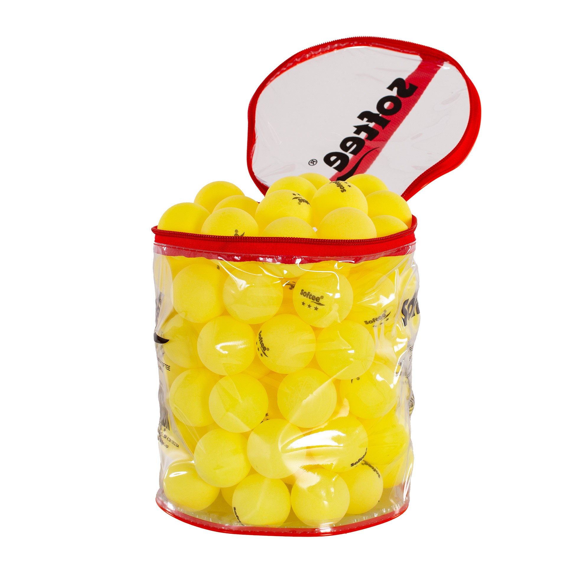 BOLSA 100 PELOTAS PP TENIS DE MESA SOFTEE - Imagen 13