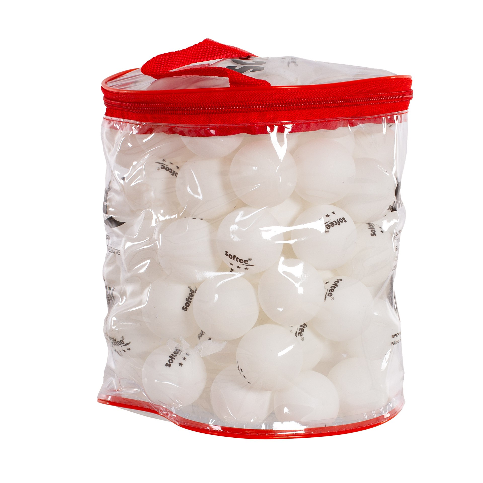 BOLSA 100 PELOTAS PP TENIS DE MESA SOFTEE - Imagen 29
