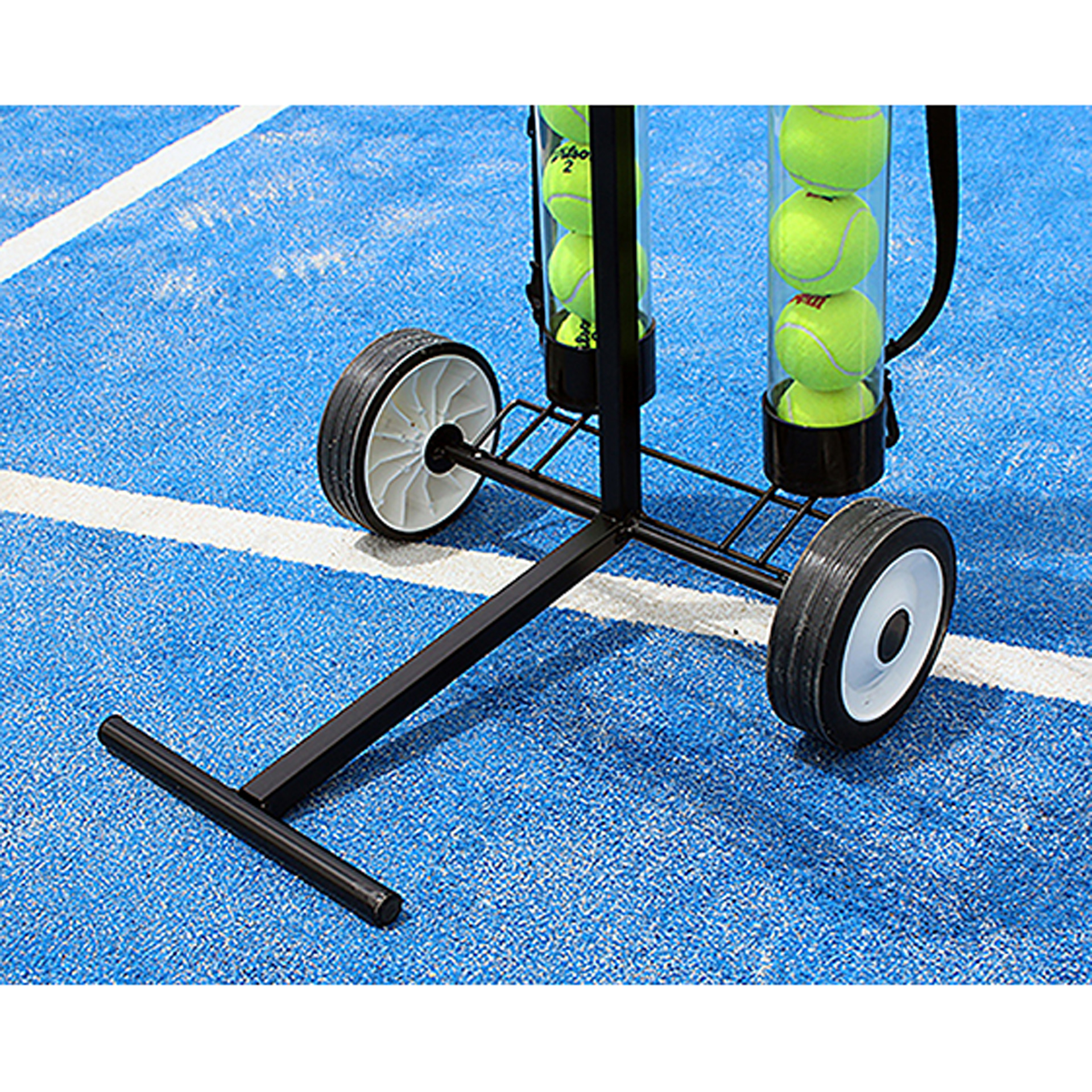 CARRO PORTAPELOTAS TENIS / PÁDEL 80 PELOTAS SOFTEE - Imagen 3