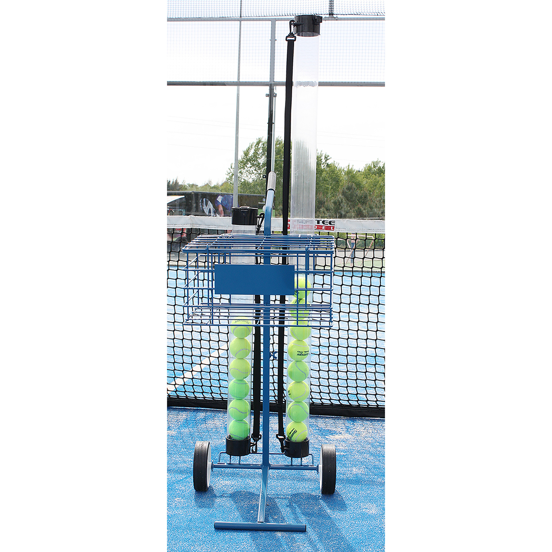 CARRO PORTAPELOTAS TENIS / PÁDEL 80 PELOTAS SOFTEE - Imagen 5