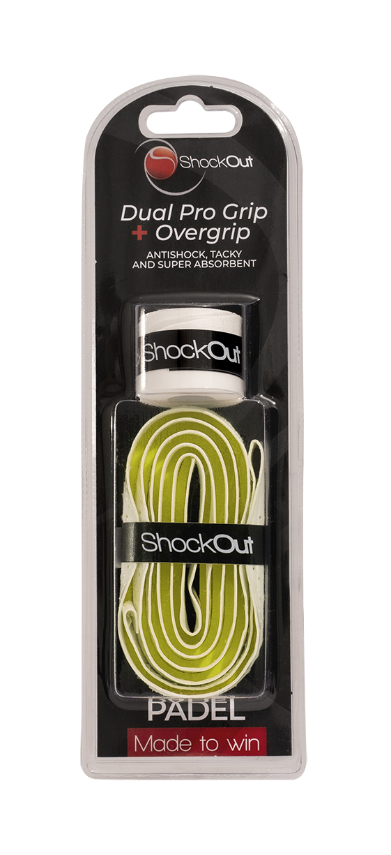 DUAL PRO GRIP + OVERGRIP SHOCKOUT - Imagen 2