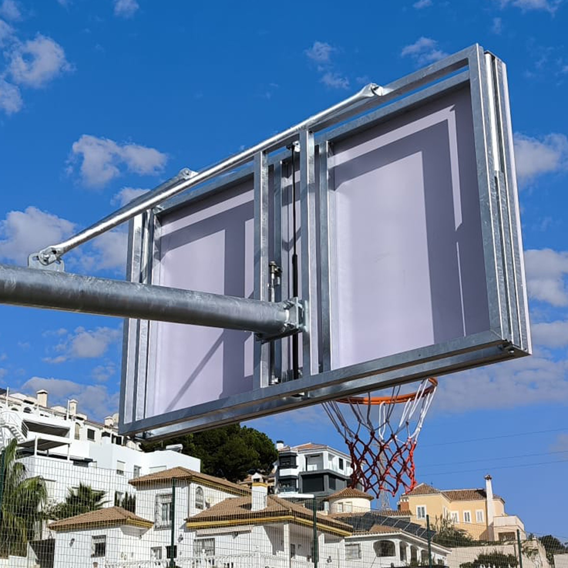 JUEGO 2 SISTEMAS ADAPTACIÓN NEW AUTOMÁTICO GALVANIZADO BASKET-MINIBASKET PARA CANASTAS SOFTEE - Imagen 4