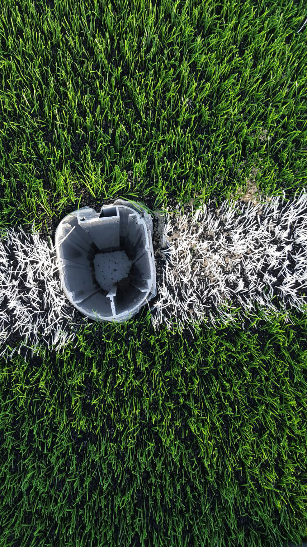 JUEGO PORTERÍAS ALUMINIO FÚTBOL 7 120X100 MM FIJAS - Imagen 2