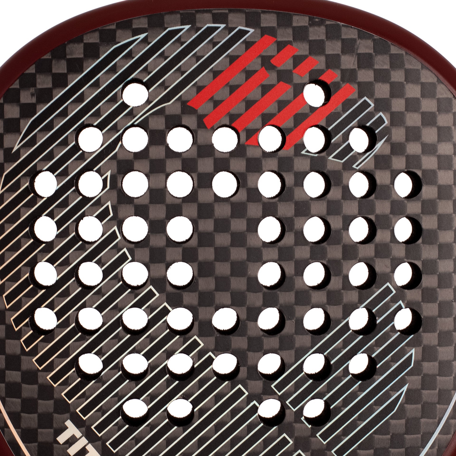 PACK PALA DE PÁDEL VIBOR-A TITAN 12K RED - Imagen 3