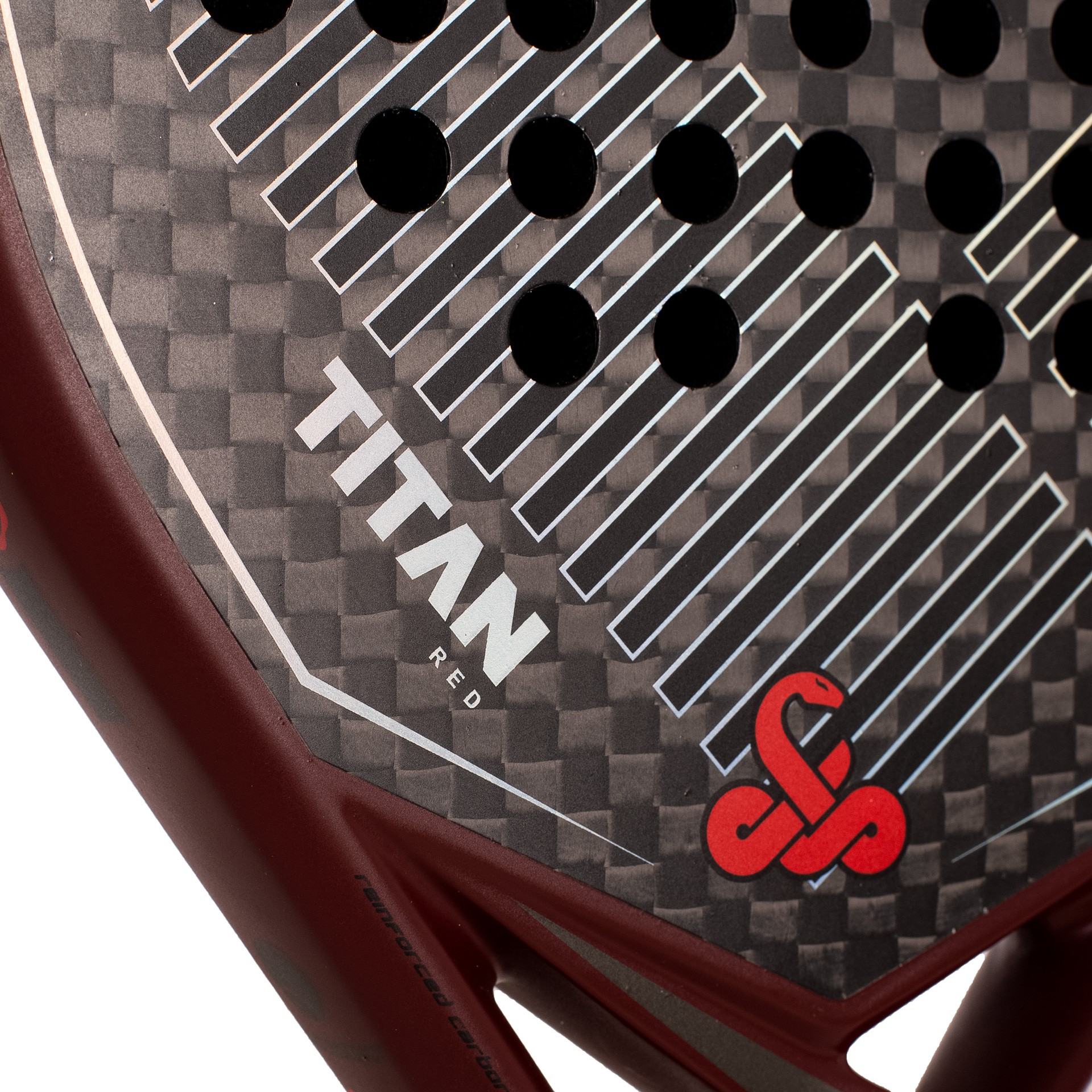 PACK PALA DE PÁDEL VIBOR-A TITAN 12K RED - Imagen 4