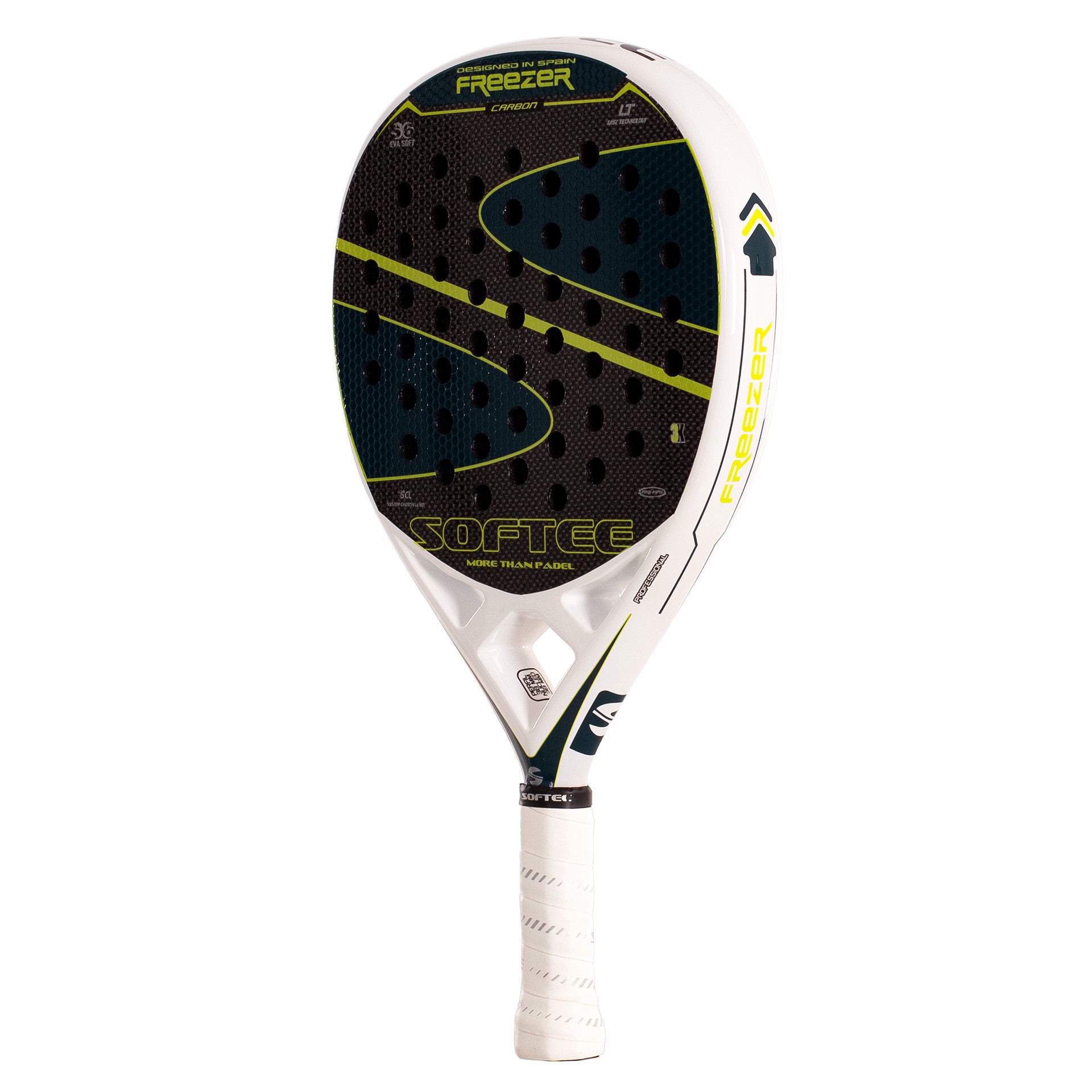 PALA DE PÁDEL SOFTEE FREEZER CARBON 3K PETROL - Imagen 5