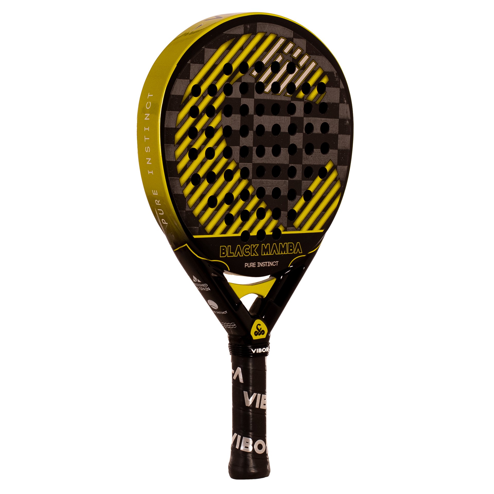 PALA DE PÁDEL VIBOR-A BLACK MAMBA EVO PRO BLACK - Imagen 2
