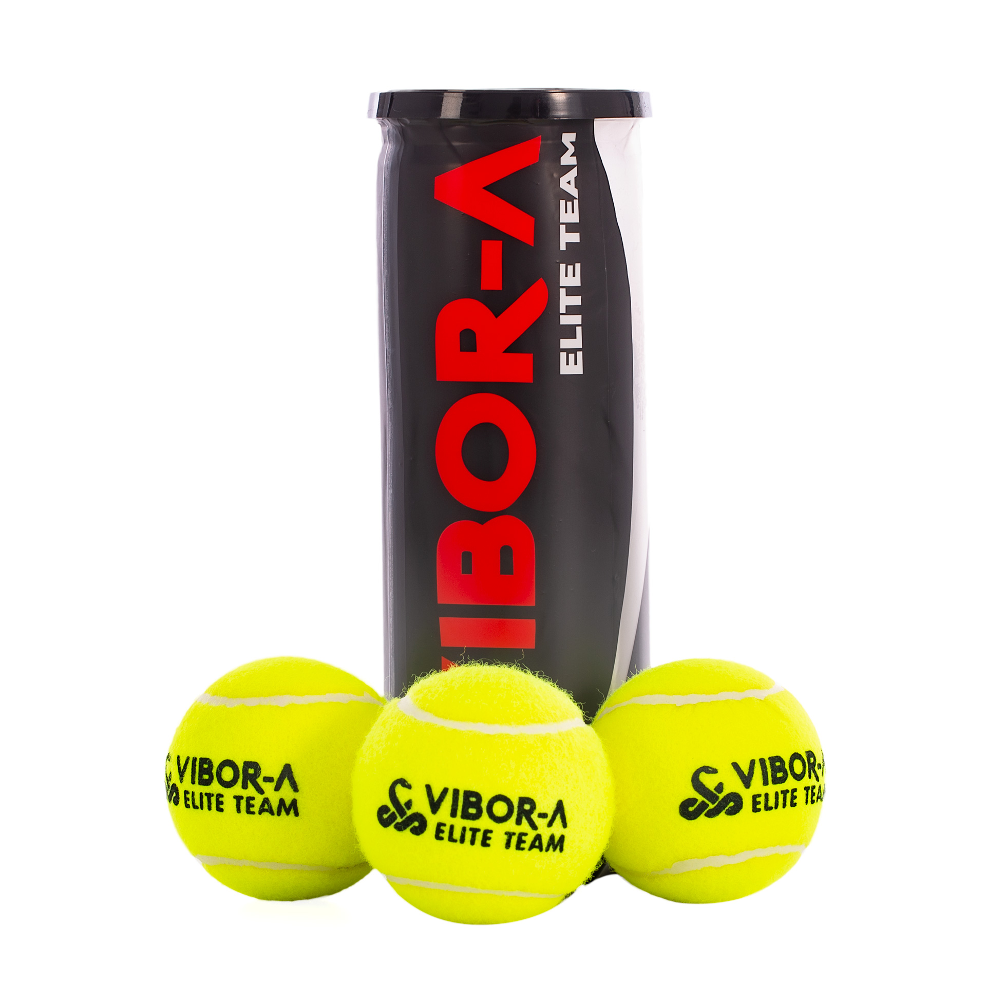 BOTE 3 PELOTAS PÁDEL VIBOR-A ELITE TEAM - Imagen 3