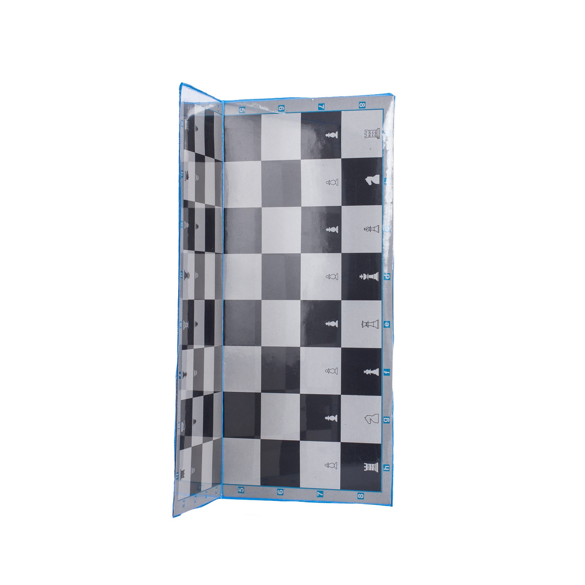 TABLERO AJEDREZ 43 CM PLEGABLE - INCLUYE FICHAS SENCILLAS- - Imagen 3