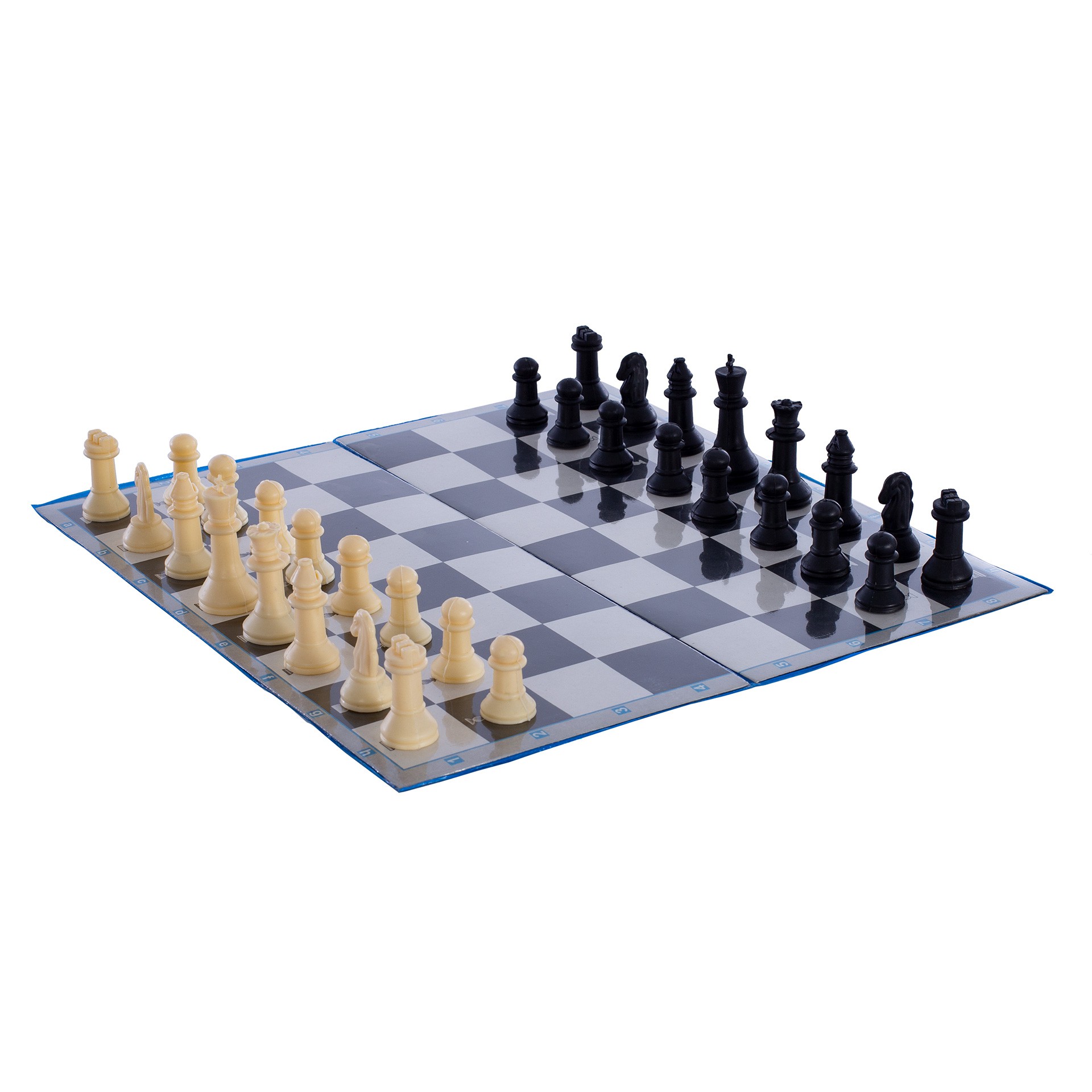 TABLERO AJEDREZ 43 CM PLEGABLE - INCLUYE FICHAS SENCILLAS- - Imagen 6