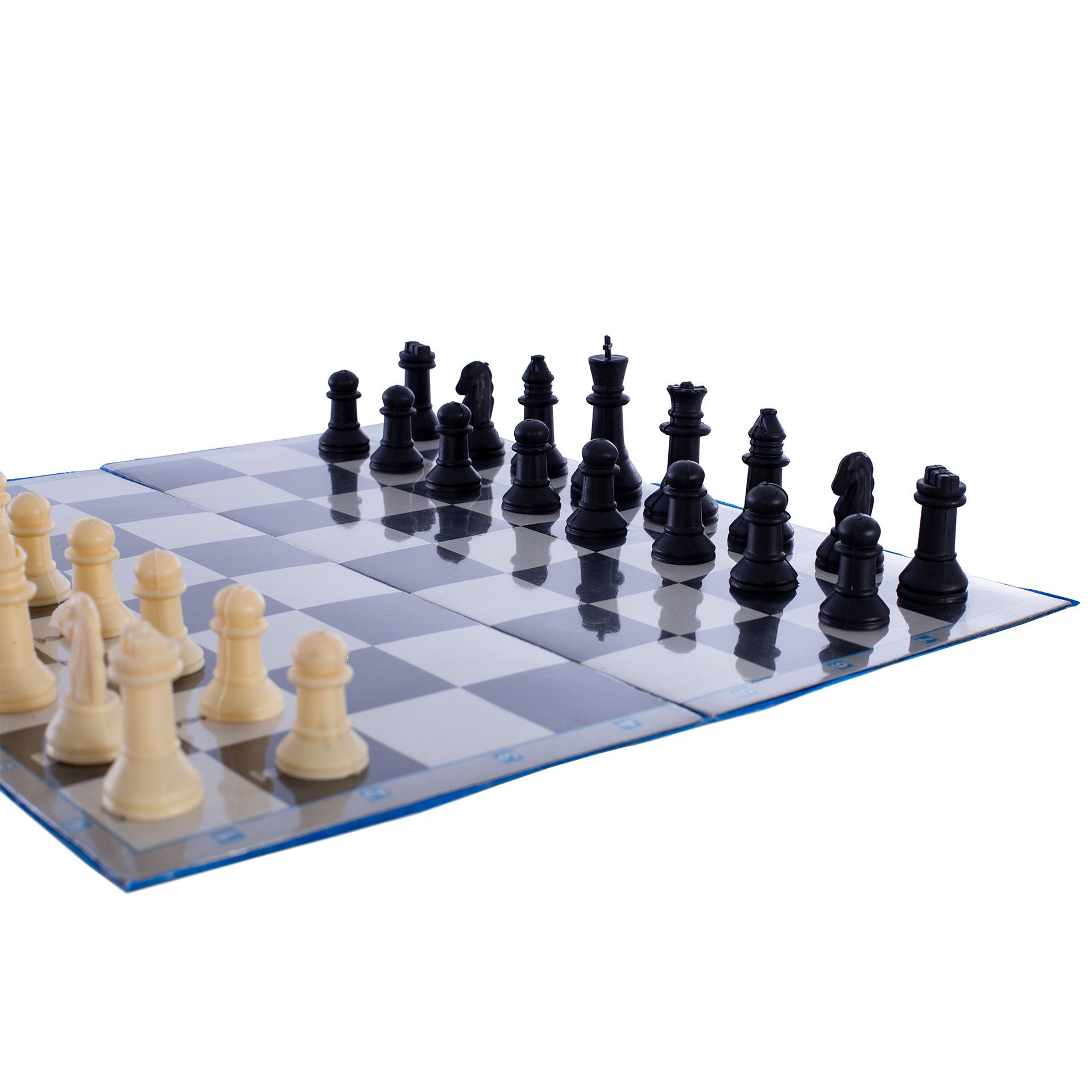 TABLERO AJEDREZ 43 CM PLEGABLE - INCLUYE FICHAS SENCILLAS- - Imagen 7