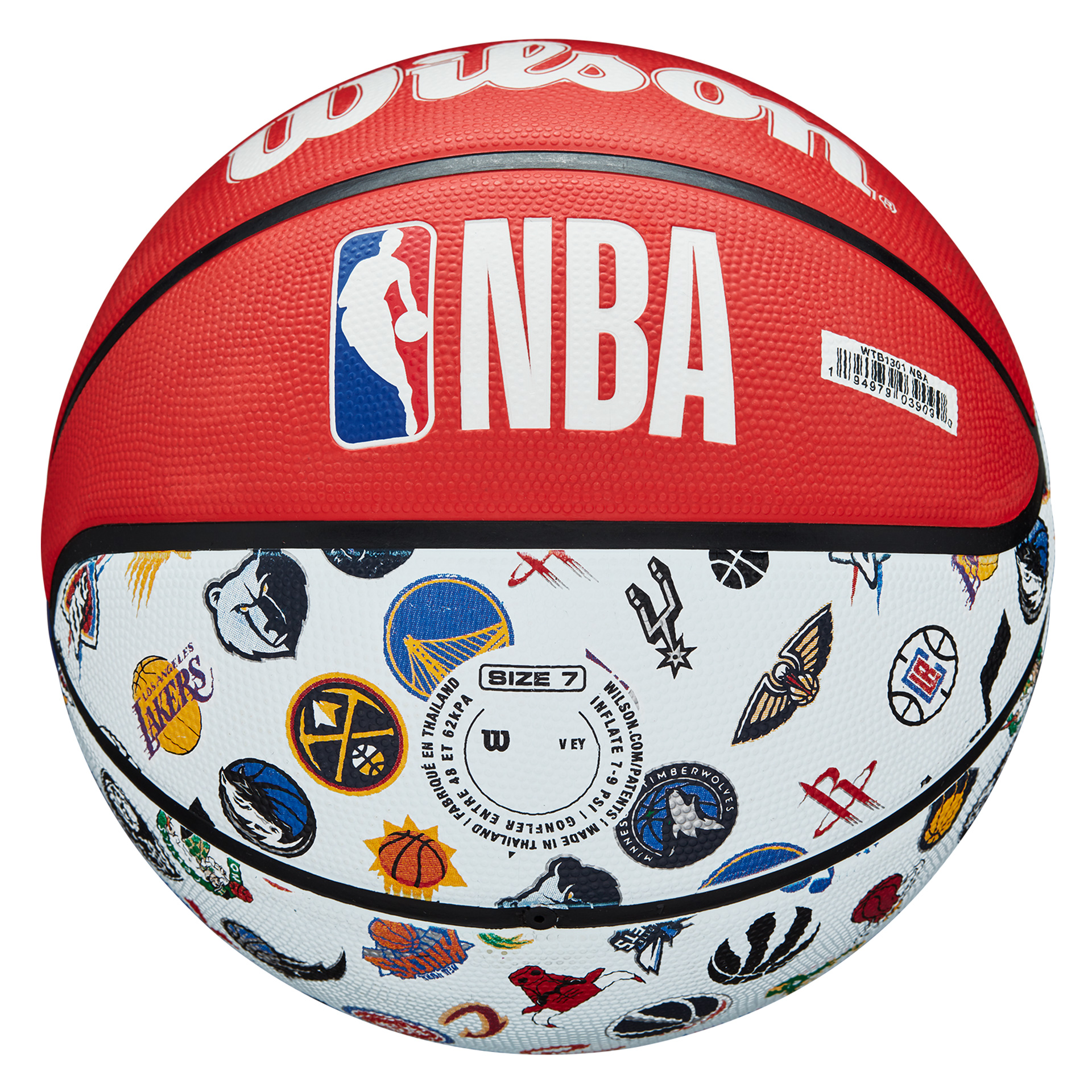 BALÓN BALONCESTO WILSON NBA ALL TEAM - Imagen 2