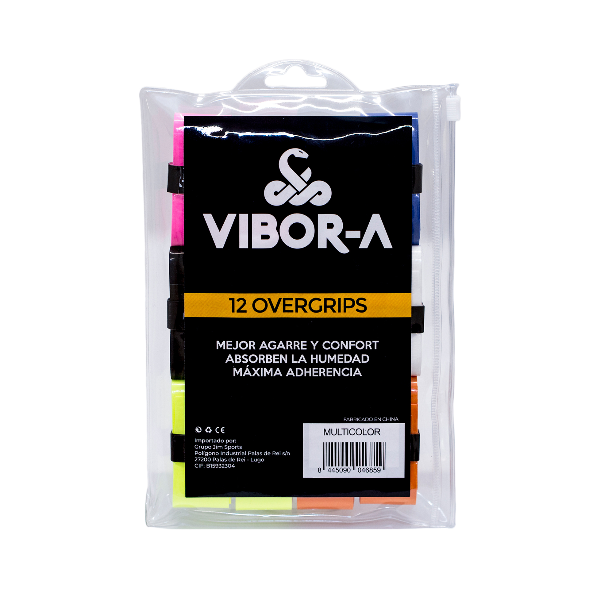 BOLSA DE 12 OVERGRIPS VIBOR-A LISOS - Imagen 5