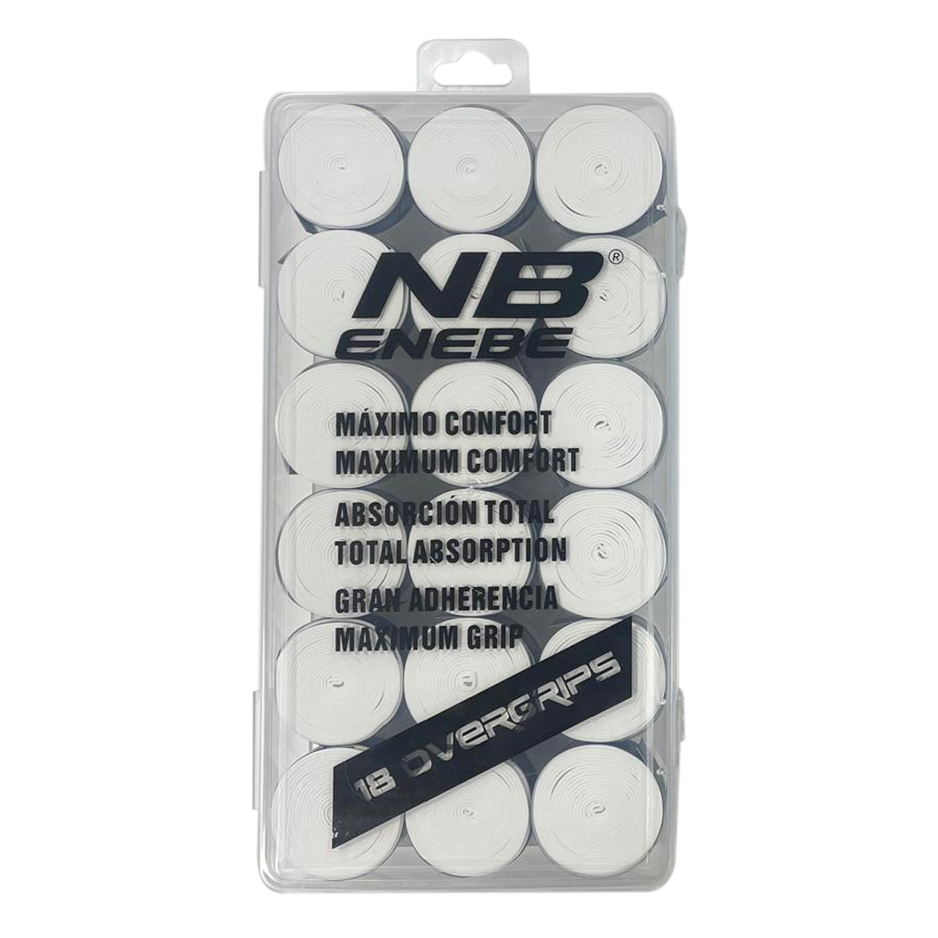 PACK DE 18 OVERGRIPS LISOS ENEBE - Imagen 2