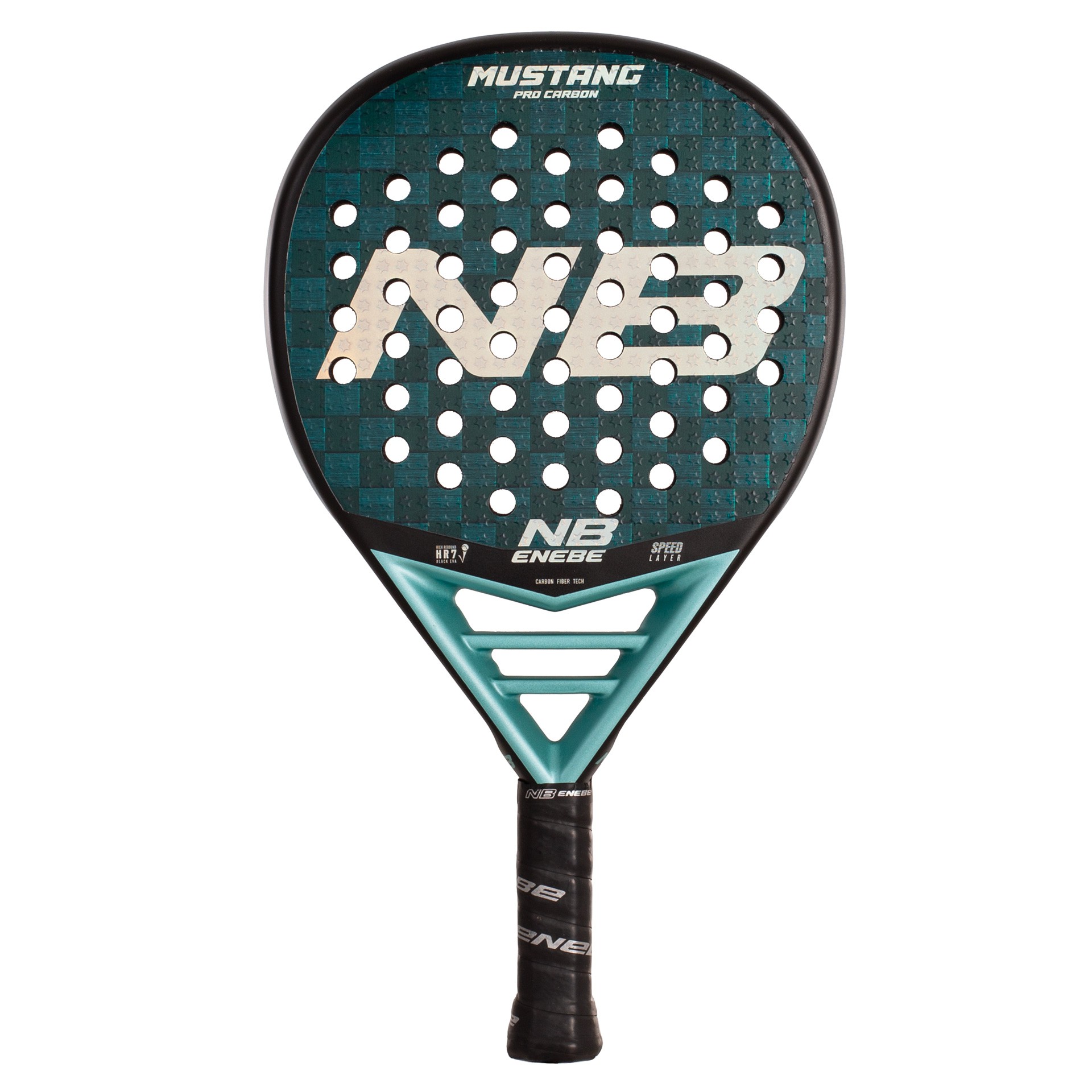 PALA DE PÁDEL ENEBE MUSTANG ESMERALD 15K - Imagen 8